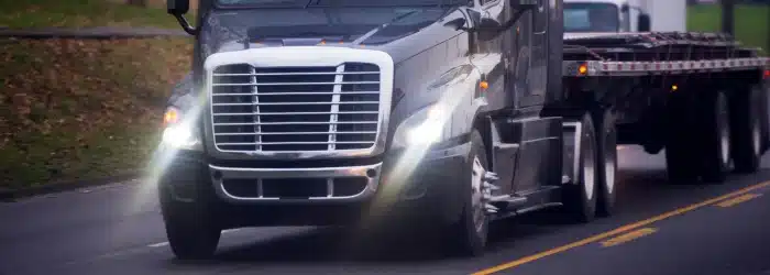 image of dot inspection tips truck headlights