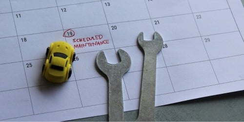 image of maintenance schedule